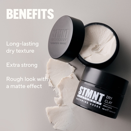 STMNT Nomad Barber Dry Clay argile coiffante effet mat