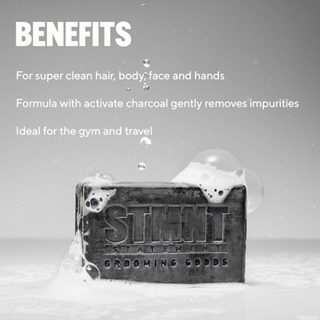 STMNT Care Hair & Body Cleansing Bar Cleansing Bar for hair, beard and body