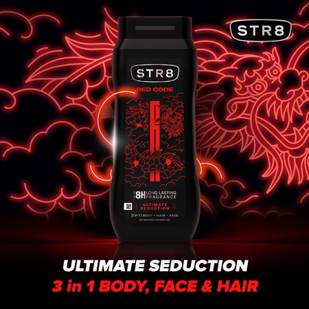 STR8 Red Code Shower Gel гель для душу