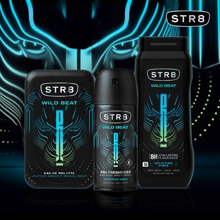 STR8 Wild Beat Antiperspirant Antiperspirant Roll-On