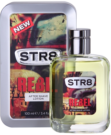 STR8 Rebel Aftershave Water for Men