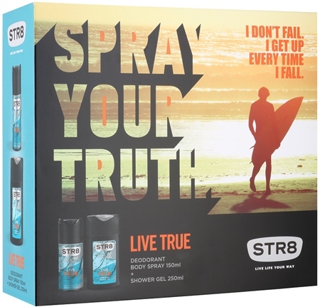 STR8 Live True coffret V. para homens
