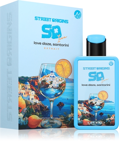 Street Origins Love Daze, Santorini perfume extract for men