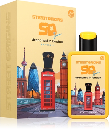 Street Origins Drenched in London perfume extract for men