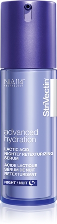 StriVectin Advanced Hydration Lactic Acid Nightly Retexturizing Serum Nattserum För hudåterställande