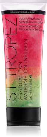 St.Tropez Gradual Tan Watermelon Infusion crème pour le corps auto-bronzante pour un bronzage progressif