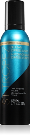 St.Tropez Self Tan Express Dark Whipped Mousse Quick Dry Self-Tanning Mousse