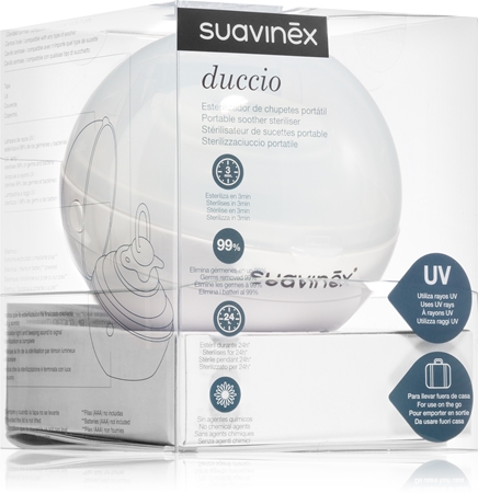 Suavinex Portable Soother Steriliser esterilizador UV