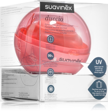 Suavinex Portable Soother Steriliser UV-Sterilisator