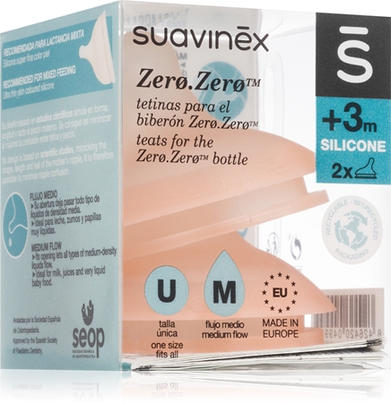Suavinex Zero Zero Bottle Teat Trinksauger
