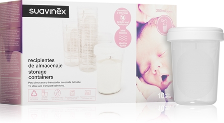 Suavinex Suavinex Storage Containers zásobníky k uchovávání pokrmů