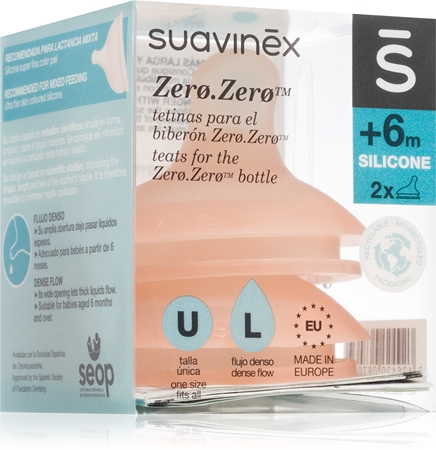 Suavinex Zero Zero Bottle Teat savička na láhev