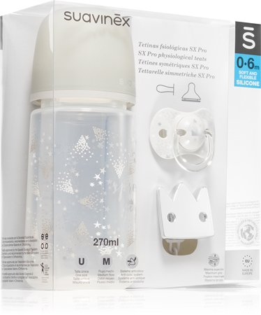 Suavinex Joy Gift Set Grey dárková sada pro miminka