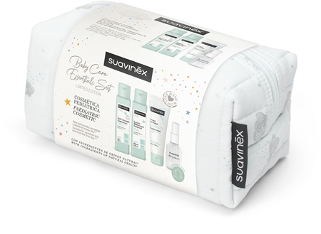 Suavinex Baby Care Essentials Set Blue cestovní sada pro děti