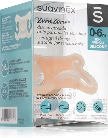 Suavinex Zero Zero Physiological Teat dummy