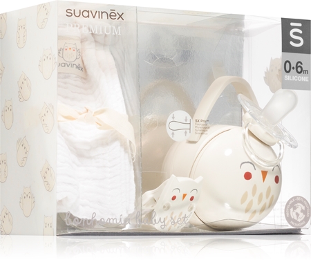 Suavinex Bonhomia Gift Set White dovanų rinkinys vaikams nuo gimimo