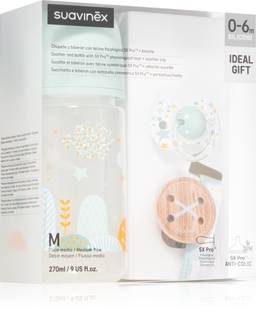 Suavinex Dreams Gift Set Green dovanų rinkinys vaikams nuo gimimo 0-6 m