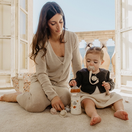 Suavinex Wonderland Soother Clip with Ribbon clipe para chupeta Liberty