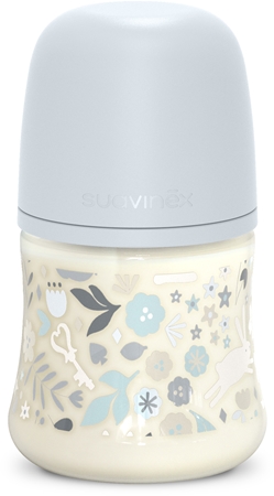 Suavinex Wonderland SX Pro Physiological Anti-Colic nappflaska S Slow Flow 0 m+ Liberty Blue