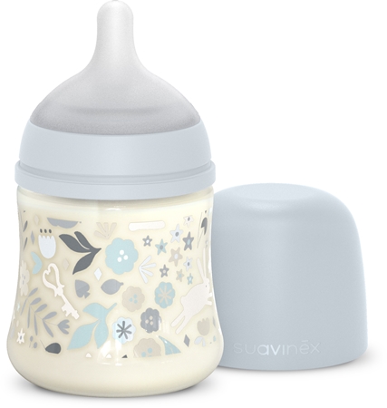 Suavinex Wonderland SX Pro Physiological Anti-Colic nappflaska S Slow Flow 0 m+ Liberty Blue