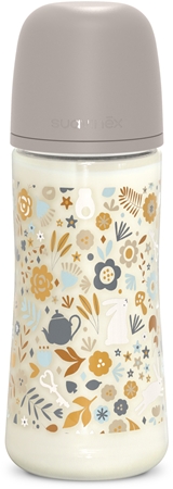 Suavinex Wonderland SX Pro Physiological Anti-Colic бебешко шише L Dense Flow 6 m+ Liberty Cream
