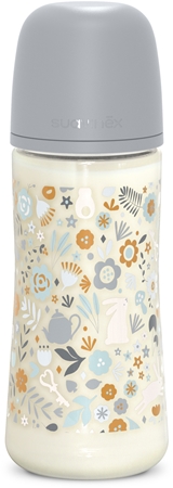 Suavinex Wonderland SX Pro Physiological Anti-Colic kūdikių buteliukas L Dense Flow 6 m+ Liberty Cream