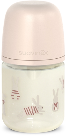 Suavinex Wonderland SX Pro Physiological Anti-Colic Glass Babyflasche aus Glas