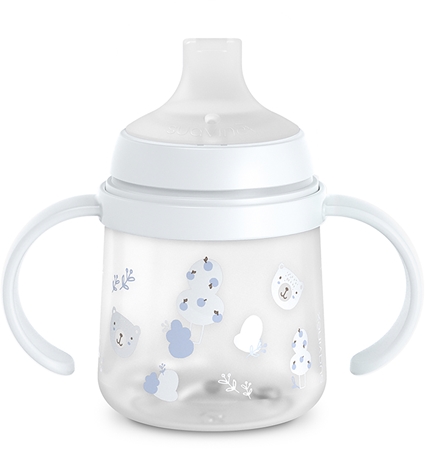 Suavinex Wild & Free Bottle With Soft Spout pudele ar rokturiem