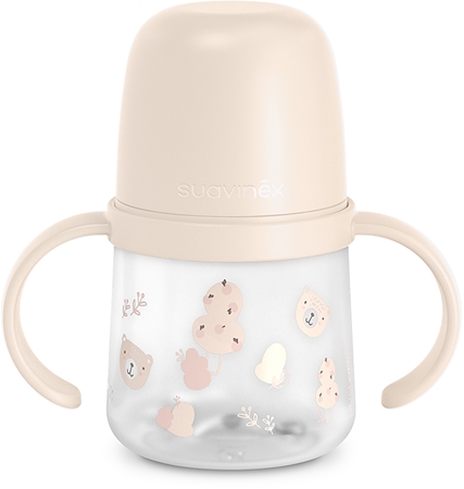 Suavinex Wild & Free Bottle With Soft Spout pudele ar rokturiem