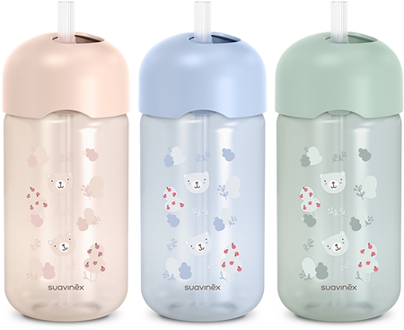 Suavinex Wild & Free Bottle garrafa com palhinha