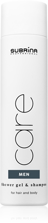 Subrina Professional Care Men tusfürdő gél és sampon 2 in 1 uraknak