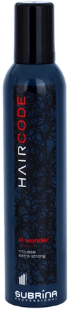 Subrina Professional Hair Code Xl Wonder Hair Mousse Extra Strong Hold