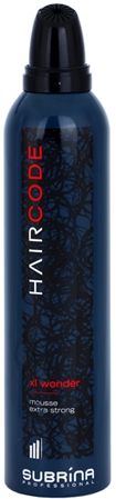 Subrina Professional Hair Code Xl Wonder Hair Mousse Extra Strong Hold