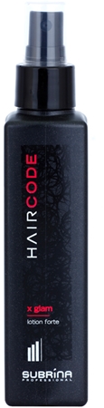 Subrina Professional Hair Code X Glam flytande stylingspray Extra stark stadga