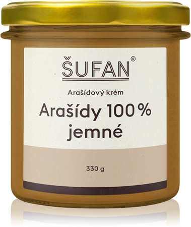 Šufan Arašídy 100 % jemné 100% ořechový krém