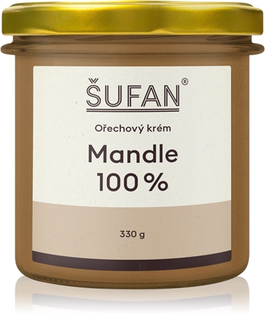 Šufan Mandľové maslo Mandlové máslo 100 % orechový krém