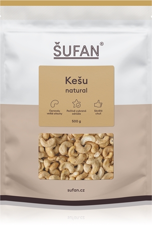 Šufan Kešu natural ořechy natural