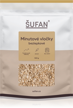 Šufan Minutové vločky bezlepkové ovesné vločky bez lepku