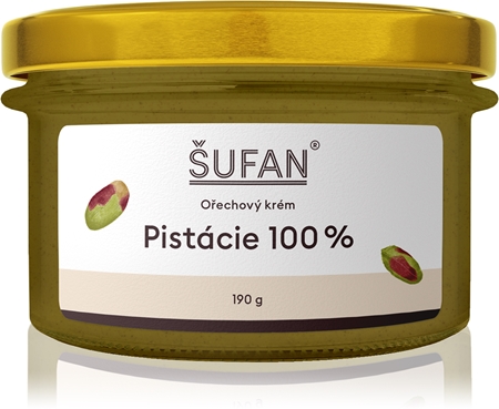 Šufan Pistáciové maslo 100 % orechový krém
