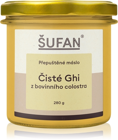 Šufan Čisté Ghi přepuštěné máslo