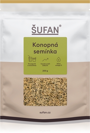 Šufan Konopné semienka semienka