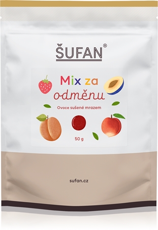 Šufan Mix ako odmena sušené ovocie