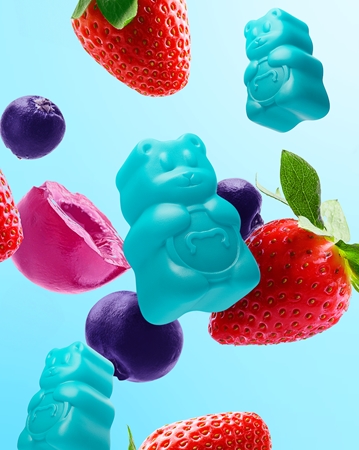 SugarbearPRO® Hair Vitamins orsetti gommosi per rafforzare la pelle e per capelli bellissimi
