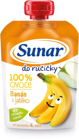 Sunar do ručičky Banán a jablko dětský příkrm