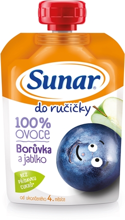 Sunar do ručičky Čučoriedka a jablko detský príkrm