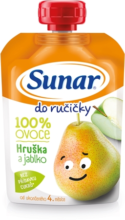 Sunar do ručičky Hruška a jablko dětský příkrm