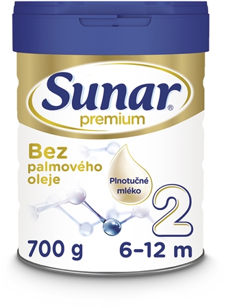 Sunar Premium 2 pokračovací kojenecké mléko