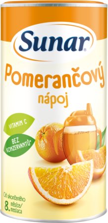 Sunar Rozpustný nápoj pomeranč rozpustný nápoj pro děti
