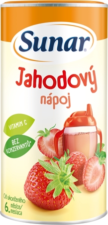 Sunar Rozpustný nápoj jahoda rozpustný nápoj pro děti