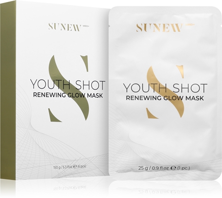 SUNEWMED+ Youth Shot Regenerating Glow Face Sheet Mask regenerating glow face sheet mask